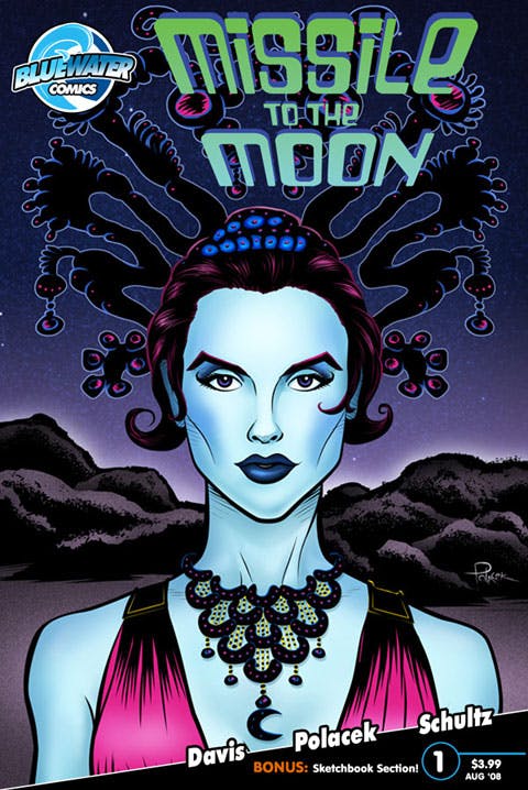 Cover for Missile To The Moon featuring the Moon Queen