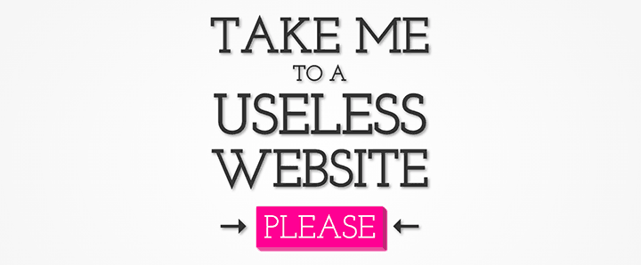 The Useless Web Website