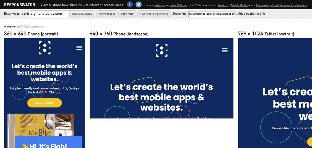 Responsivator Tool