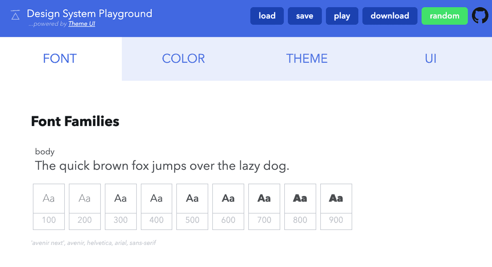 Design Systems Playground